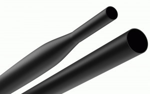 ЭРА термоусадка трубка ТУТнг 20/10 черная отрезки по 1м (уп. 10м цена за м)(1/10/500