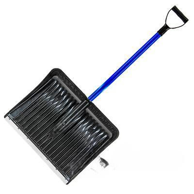 Лопата снеговая в сборе 500х400 Айсберг d40 черная