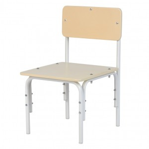 Стульчик детский растущий Фея Мой малыш, 0-1 гр., бежевый-белый (мест 1)