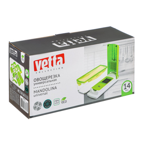 VETTA Овощерезка универсальная "Супер Слайсер", VS-288, 14 предметов