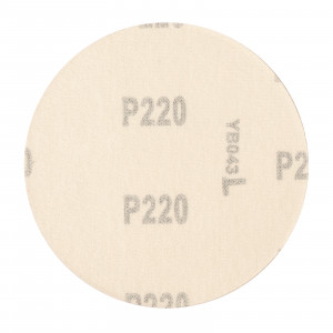 Круг абразивный на ворсовой подложке под &quot;липучку&quot;, P 220, 125 мм, 10 шт Сибртех