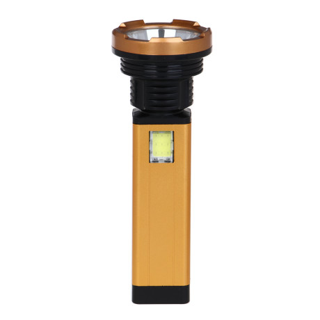 ЕРМАК Фонарь ручной, LED+COB, 1200мАч, 4 режима, 6х17см