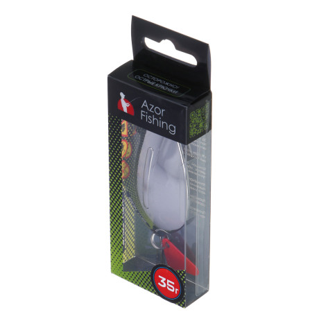 AZOR FISHING Блесна колеблющаяся, 70мм, 35гр