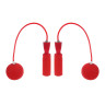 Скакалка беспроводная тм BY SPORT, d5мм, утяжелители d6,5см, 608Z, PP, PVC, EVA, 4 цвета