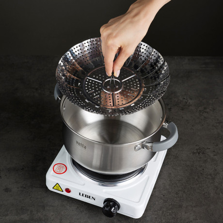 VETTA Подставка для варки на пару, d=13-23см, нержавеющая сталь