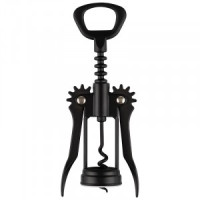 Штопор с ручками CLASSICO NERO нерж сталь черн, карт подвес 105275 Mallony