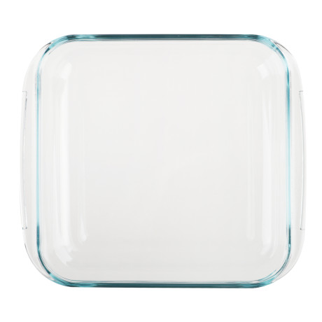SATOSHI Форма для запекания жаропрочная квадратная, с ручками, стекло, 24.5x21.9x5.1см, 1,8л