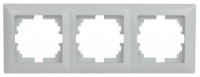 ЭРА Intro Solo Рамка 3 мест. СУ белый 4-503-01, 5454