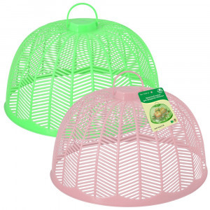 Колпак защитный д/продуктов Фонтан d=27см (кратность 4шт!!!) пластик VL84-12 Мультидом