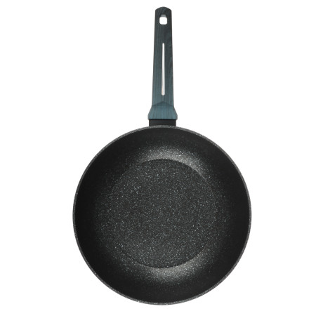 SATOSHI Гардан Вок литой d28см, антипригарное покрытие мрамор, индукция