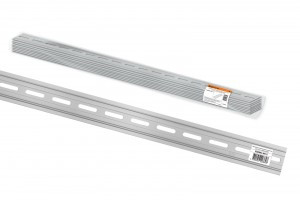 TDM DIN-рейка усиленная алюм. 1000мм (10!) SQ0804-0012