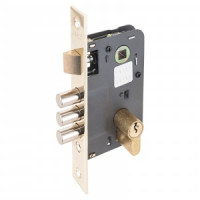 Апекс 1000/60-G золото с ц/м м/о 61,5 Замок врезной б/руч (28,7)