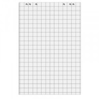 Бумага для флипчартов Блок бумаги для флипчартов клетка 67,5х98 50 лист. 5 бл/уп 80гр. 493371