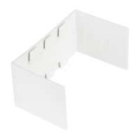 EKF PROxima EKF-Plast Соединитель (20х10) (4шт, цена за уп.) Белый conw-20-10x4