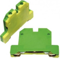 EKF Колодка клеммная ЕК-6/40 JXB земля (аналог БЗН) plc-ek-6/40