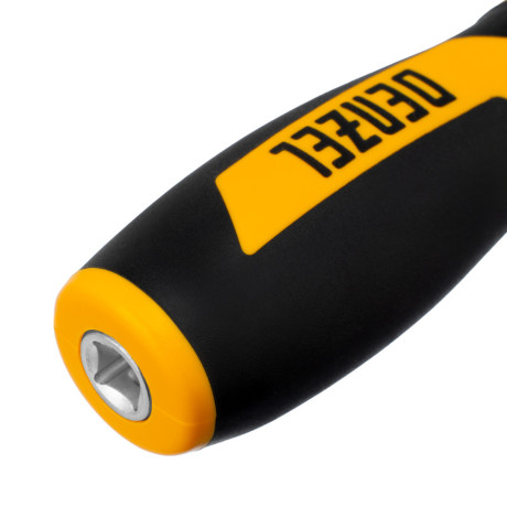 Набор инструментов, 1/2", 1/4", CrV, S2, пластиковый кейс, 94 предмета Denzel