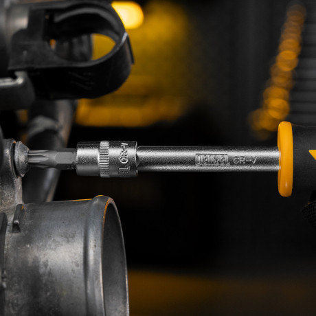 Набор инструментов, 1/2", 1/4", CrV, S2, пластиковый кейс, 94 предмета Denzel