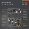 Набор инструментов, 1/2", 1/4", CrV, S2, пластиковый кейс, 94 предмета Denzel