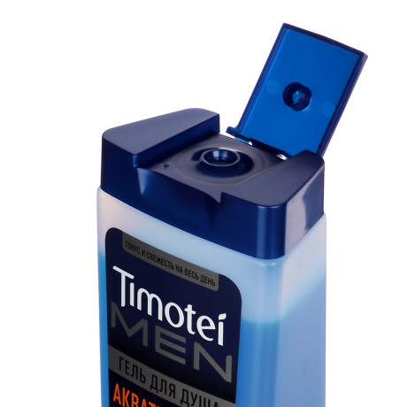 Гель для душа Timotei Men Акватическая свежесть/Благородный дух, п/б, 200мл