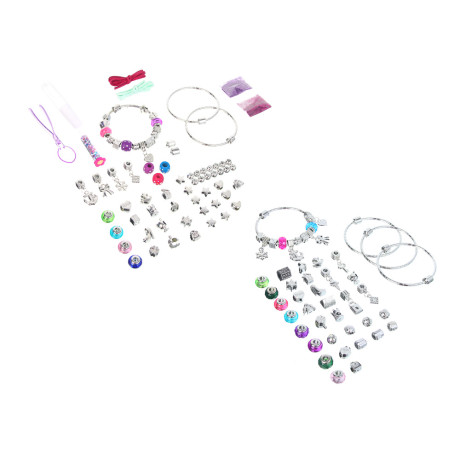 Набор для творчества "Стильные браслеты", 30х23,5х4,4см, PP, 2 дизайна