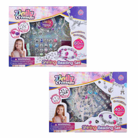 Набор для творчества "Стильные браслеты", 30х23,5х4,4см, PP, 2 дизайна