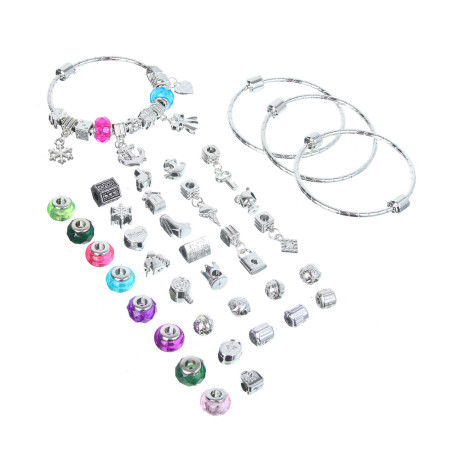 Набор для творчества "Стильные браслеты", 30х23,5х4,4см, PP, 2 дизайна