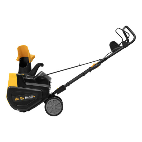 Снегоуборочная машина аккумуляторная, ESB-560Li, 560 мм, 40В, 2 АКБ 5 Ач, ЗУ, метал. шнек Denzel