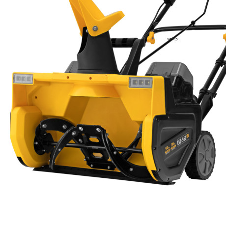 Снегоуборочная машина аккумуляторная, ESB-560Li, 560 мм, 40В, 2 АКБ 5 Ач, ЗУ, метал. шнек Denzel