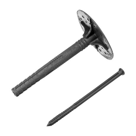 Дюбель, "Гриб" для крепления утеплителя, 90 мм, 450 шт/уп Сибртех