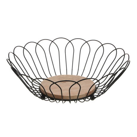 Корзина для фруктов тм Vetta углеродистая сталь, 14x27x9см