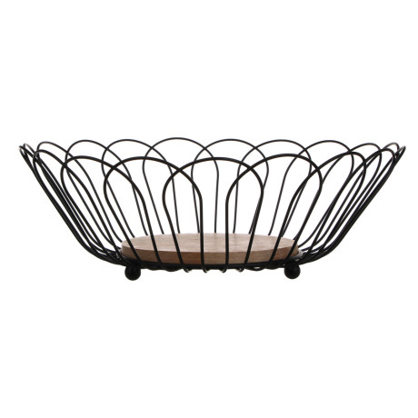 Корзина для фруктов тм Vetta углеродистая сталь, 14x27x9см