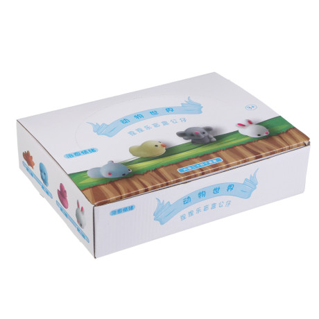 Игрушка антистресс мялка "Зоопарк", 8х5х2,5см, TPR, микс