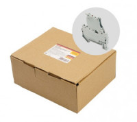 Stekker зажим пружинный 2-х провод.проход.ЗНИ 4мм2 LD552-1-01 размык,предохр,инд(JXB ST 4)серый50189