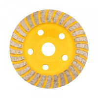 Чашка алмазная шлифовальная Turbo 125х22.2 мм Kranz (цена за шт) KR-90-0152