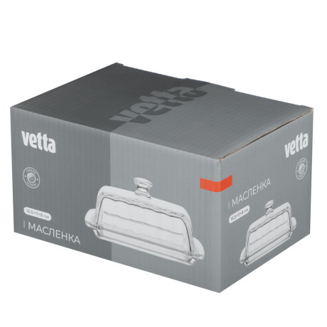 Масленка тм VETTA, стекло, 16,5x11х8см