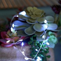 Feron Гирлянда-нить Кластер (на проволоке) 400LED 5000K контролл. 12м прозр. шнур IP20 CL584 51448