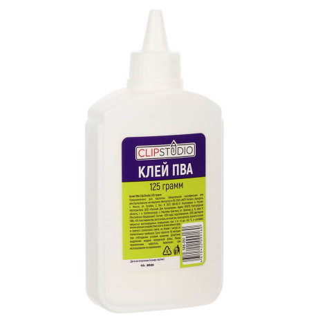 Клей ПВА ClipStudio, 125 грамм