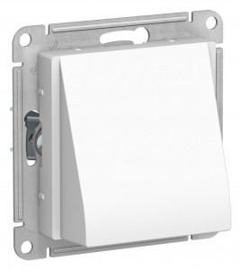 Systeme Electric AtlasDesign мех. вывод кабеля СУ 1 мест. бел. Antibact. (пл.осн.) ATN000199 (10!)