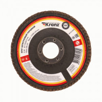 KRANZ Круг лепестковый торцевой, P60, 115х22,2мм KR-90-0006