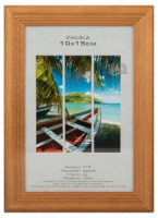 Фоторамка Image Art С18 10x15 дерево (сосна), цвет бронза, вставка-прозрачный пластик 2873