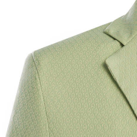 Пиджак со стразами, унисекс, салатовый, разм.M