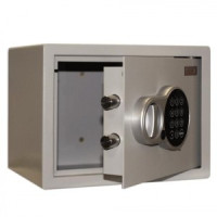Сейф офисный (мебельн.) облегченн. констр. Т23EL,(в 230*ш 300*г277мм,9,7кг),эл. замок, крепл. к полу