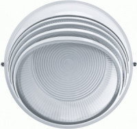 Navigator св-к влагозащит. R3 IP54 100W E27 круг реснички белый NBL-R3-100-E27/WH (12!) 94819