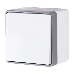 Werkel выкл. ОУ 1 кл. 10A Gallant (белый) WL15-01-02/W5010201 a051574