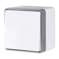 Werkel выкл. ОУ 1 кл. 10A Gallant (белый) WL15-01-02/W5010201 a051574