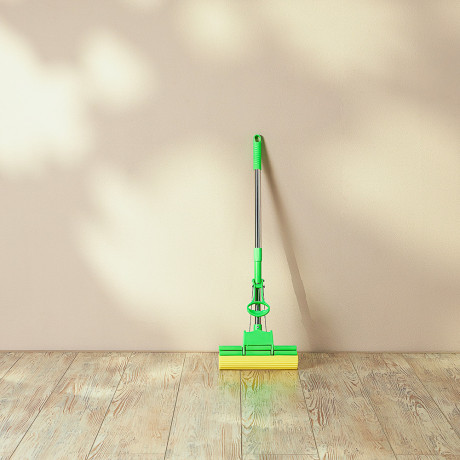 VETTA Швабра ПВА съемная ручка 110см, двойной ряд роликов, арт. Z230PDF A