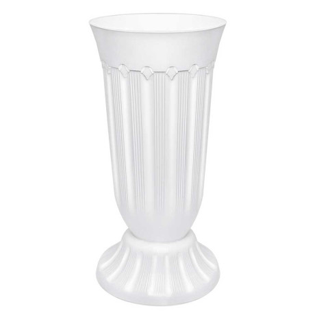 Вазон Флавия 12л белый Эльфпласт 285 х8