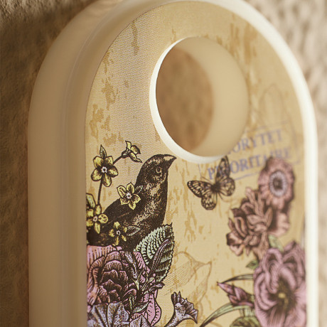 Термометр комнатный тм VETTA, Цветы, пластик, 19х4см, на блистере