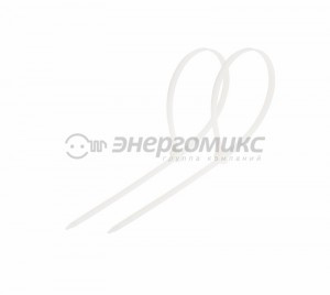 REXANT хомут нейлоновый  120x2.5 мм 100 шт  белый, (10!) 07-0120