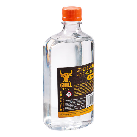 Жидкость для розжига тм GRILLBOOM, 500мл